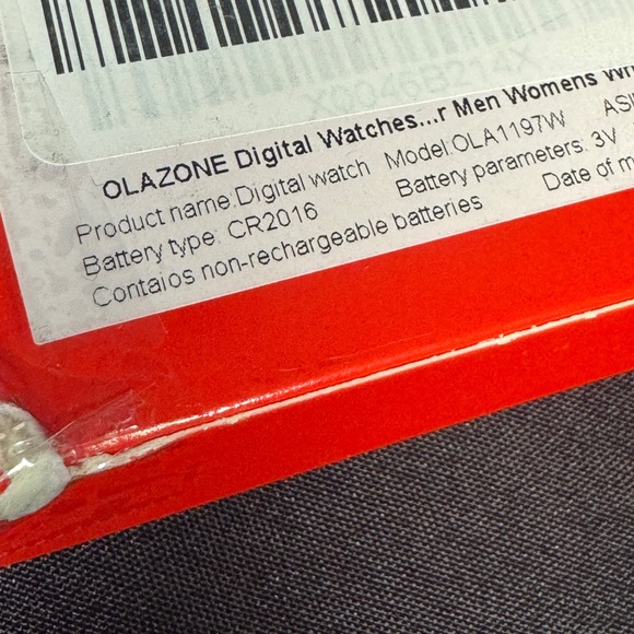 Olazone White Digital Watch | NWP - Picture 4 of 4